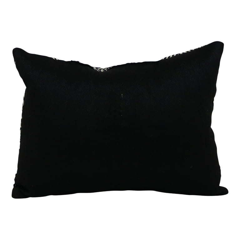 Black and white top outdoor pillows walmart