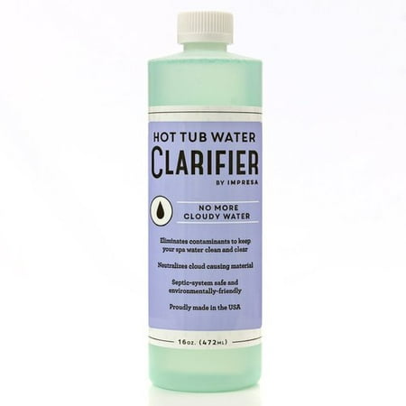 Concentrated Spa Clarifier and Hot Tub Clarifier / Hot Tub Water Clarifier – No More Cloudy