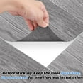 thumbnail image 5 of 40 Sheet Vinyl Flooring 12”x12” Peel and Stick Floor Tile Waterproof Vertical Grey Wood Vinyl Floor Tiles Clearance Self Adhesive Floor Tiles Sticky Laminate Flooring Stick on Bathroom Kitchen, 5 of 12