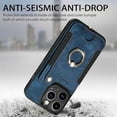 thumbnail image 2 of ZUKKASHAN for iPhone 13 Pro Max Phone Case Wallet with Card Holder,PU Leather Flip Folio Case,RFID Blocking Ring Holder Kickstand Wrist Strap Magnetic Protective Women Men Cover for iPhone 13 Pro Max, 2 of 8