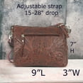 thumbnail image 3 of American West  Leather Women's Multicompartment Cross-Body Handbag, 3 of 6