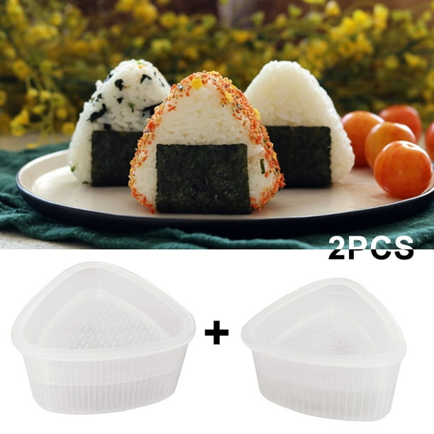 2pcs Cuisine Forme Triangulaire Moule Sushi Onigiri Boule de Riz Bento  Press Maker Outil Mold Sushi : : Cuisine et Maison