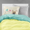 thumbnail image 2 of Christmas Presents between Friends French Bulldog - Cream Fabric Standard Pillowcase, 2 of 2