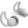 thumbnail image 1 of Earplugs For Sleeping, Silicone Noise Canceling Earplug, Soft Waterproof Earplug, Hearing Protection Earplugs, For Snoring, Traveling(white), 1 of 5