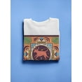 thumbnail image 3 of Taurus Zodiac Ethnic Style Sweatshirt Women -Image by Shutterstock, Female 5X-Large, 3 of 4