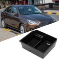 thumbnail image 1 of Acouto Guante de caja de almacenamiento secundario de apoyabrazos negro consola central de coche Bandeja de caja de almacenamiento de apoyabrazos interior apta para guardabosques ANGGREK  Otros, 1 of 8