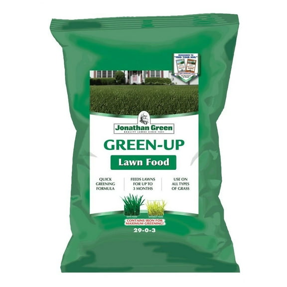 Jonathan Green Green-Up Lawn Fertilizer, 45 lb (Repaired bag)