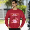 thumbnail image 3 of Christmas Sweatshirt, Happy Hanukkah Octopus Funny Holiday Sweatshirt, Witty Tentacle Menorah Sweatshirt, Unique Gift for Her & Him, 3 of 5