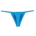 thumbnail image 1 of Tanga Prolriy para hombre, ropa interior con cintura abierta, tanga, calzoncillos bajos, ropa interior para hombre, azul XXXL, 1 of 3