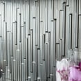 thumbnail image 6 of FASÄDE Skyline Decorative Vinyl Backsplash 15 sq ft Kit in Brushed Steel, 6 of 6