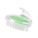 thumbnail image 3 of Ounissouiy Cabeza de silicona Masajeador corporal Champú Cepillo de masaje para el cuero cabelludo Peine para lavar el cabello Cepillo de ducha corporal Juegos de accesorios de baño verde, 3 of 8
