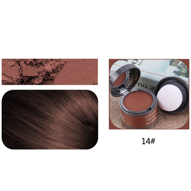 MAYCHEER Hairline-Powder Shadow-Powder Filling Forehead Hairline Repairing Artifact 3089 14#chocolate