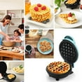 thumbnail image 5 of gaufrier Mini, Machine Petit Gaufres Avec Revtement Antiadhsif Pour Gaufres Classiques, Mini Gaufrier Rond Electrique Waffle Maker Pour Les Anniv, 5 of 5