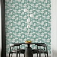 thumbnail image 5 of Tempaper Composed Shapes Marine Green Peel and Stick Wallpaper, 20.5" x 16.5', 5 of 7
