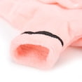 thumbnail image 3 of Albornoz para mascotas, pijama con capucha para cachorros, cálido y absorbente, de felpa, con pretina para perros pequeños y gatos, 3 of 12