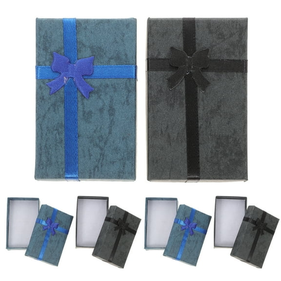 6 Pcs Christmas Gift Box Small Boxes for Jewelry Memorial Gifts The Baby with Cover