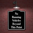 thumbnail image 2 of No Running Or Horseplay Allowed BLACK Aluminum Composite Sign 20''x24'', 2 of 9