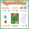 thumbnail image 3 of Piano Potato Crystal Growing Kit for Kids - 2 Pack Vibrant Hedgehog Crystals to Grow, STEM Science Kits for Boys & Girls Age 8+, Great Birthday & Holiday Gift, Educational Toys for Kids 6-12, 3 of 8