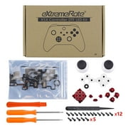 eXtremeRate Scarlet Red Multi-Colors Buttons7 Colors 9 Modes DTF LED Kit for Xbox Series X/S Controller(not included Controller)