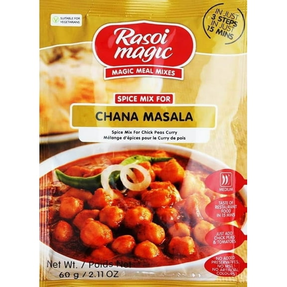 Rasoi Magic Chana Masala Mix 2.11 oz bag