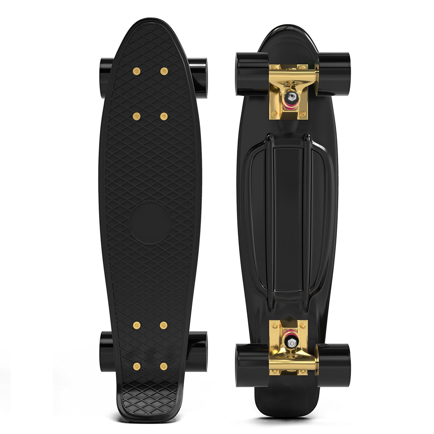 Mini Cruiser 22" LED Skateboard Komplett Board Pennyboard Funboard Deckboard TOP 