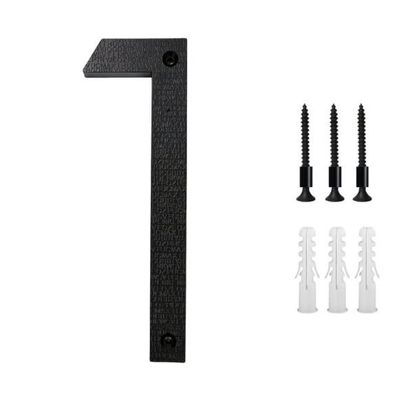 5 Inch Modern Metal House Numbers Door Number House Address Letters And Numbers For Outside Signs