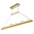 thumbnail image 2 of Himalayas Integrated LED Brass Chandelier, 2 of 3