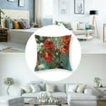 thumbnail image 5 of nygtbtfer Set of 2 Pillow Covers Flower Outdoor Square Indoor Decorative Throw Pillows White, 5 of 7