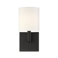 thumbnail image 3 of Savoy House Waverly 1 Light Modern Metal Sconce in Matte Black, 3 of 7