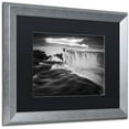 thumbnail image 2 of Trademark Fine Art "Godafoss" Canvas Art by Mathieu Rivrin, Black Matte, Silver Frame, 2 of 4