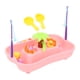 thumbnail image 5 of Juego de pesca eléctrico con anzuelo giratorio, juguetes educativos para niños con efecto de luz y música, color rosa, 5 of 15