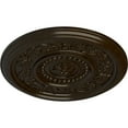 thumbnail image 3 of Ekena Millwork 16 1/8"OD x 5/8"P Marseille Ceiling Medallion (Fits Canopies up to 4 1/4"), Hand-Painted Bronze, 3 of 6