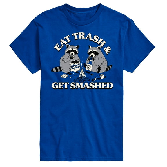 Instant Message - Eat Trash Get Smashed - Men's Short Sleeve Graphic T-Shirt
