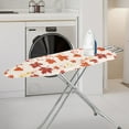 thumbnail image 2 of HELLHERO Ironing Board Cover 15x54 Inch Maple Leaf Notes Iron Board Cover Steam Iron Board Cover Standard Full Size 3 Hook and Loop Fastener Strap, 2 of 5
