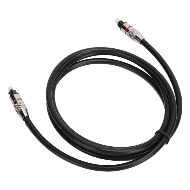 For TosLink Cable, Wear Resistant Flexibility Optical Audio Cable with Rubber Sleeve for Audio Equipment for Home Theater