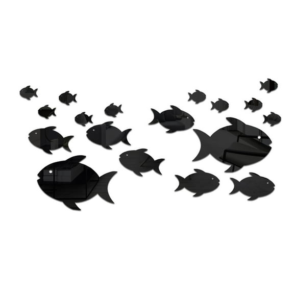 Autocollants Muraux en Acrylique à Thème d'Animaux Marins et Poissons, Amovibles, Chien, Bricolage, Autocollants Muraux pour Salon, Enfant, Bébé, Chambre, Salle de Bain