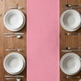 thumbnail image 6 of Anchor Morocco Table Runner - 60 Inch Long, Kitchen Dining Table Runner Dresser Scarves, Modern Nautical Pink Boho Stripes Farmhouse Decor for Coffee Tables Wedding Party Banquet, 6 of 8
