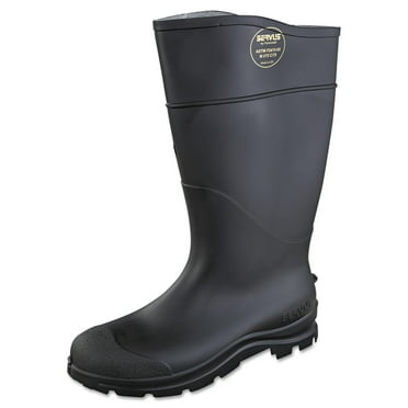 SERVUS by Honeywell CT Safety Knee Boot with Steel Toe, Black, Pair ...