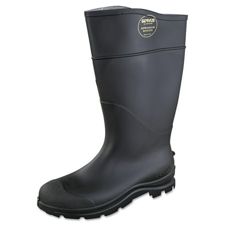 SERVUS by Honeywell CT Safety Knee Boot with Steel Toe, Black, (Best Pair Of Work Boots)