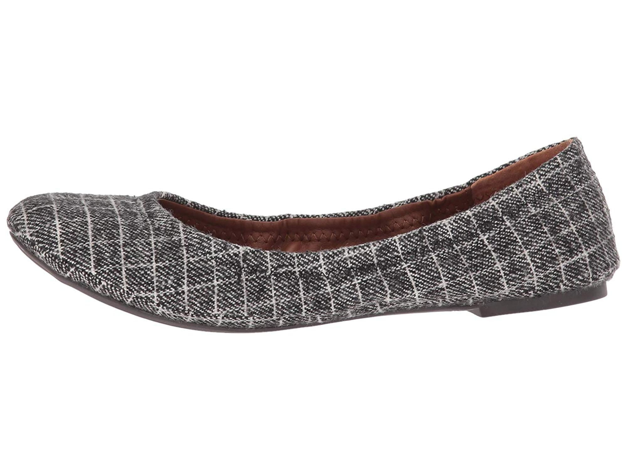 lucky brand plaid flats