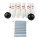 thumbnail image 2 of Juego de bolos para niños Fiesta de habilidades educativas de Toy Motor Favors Fun Sports Game 10 Pins y 2 bolas para las edades 2 3 4 5 Niños, 2 of 8