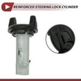 thumbnail image 4 of Cilindro de bloqueo de encendido Unique Bargains para Chevrolet Silverado 1995-1997 para cilindro de bloqueo del interruptor de encendido GMC Yukon, 4 of 7
