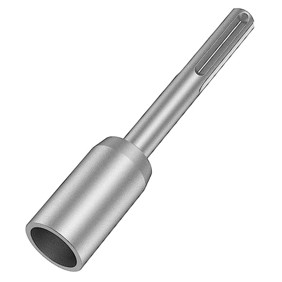Destornillador de varilla de tierra, brocas de varilla de tierra, convertidor de varilla de perforación resistente y resistente Varilla de puesta a Mango 5 Fosos 30mm