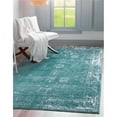 thumbnail image 1 of Unique Loom 3141414 7 x 10 ft. Casino Sofia Rectangular Rug, Turquoise, 1 of 10