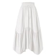 thumbnail image 1 of NMMUED Jupes Gothiques pour Femmes Jupes Longues pour Femmes Cadeaux d'Halloween Jupe Renaissance Tenues Gothiques pour Femmes Jupes Maxi pour Femmes Tenues d'Halloween pour Femmes Blanc P, 1 of 8