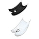 thumbnail image 5 of Jumpingount Delantal de afeitar Barba Babero Cara Cabello afeitado Adulto Limpieza Peluquería Regalos Paño limpio Catcher Presente Hogar Negro Type3 NO3, 5 of 6