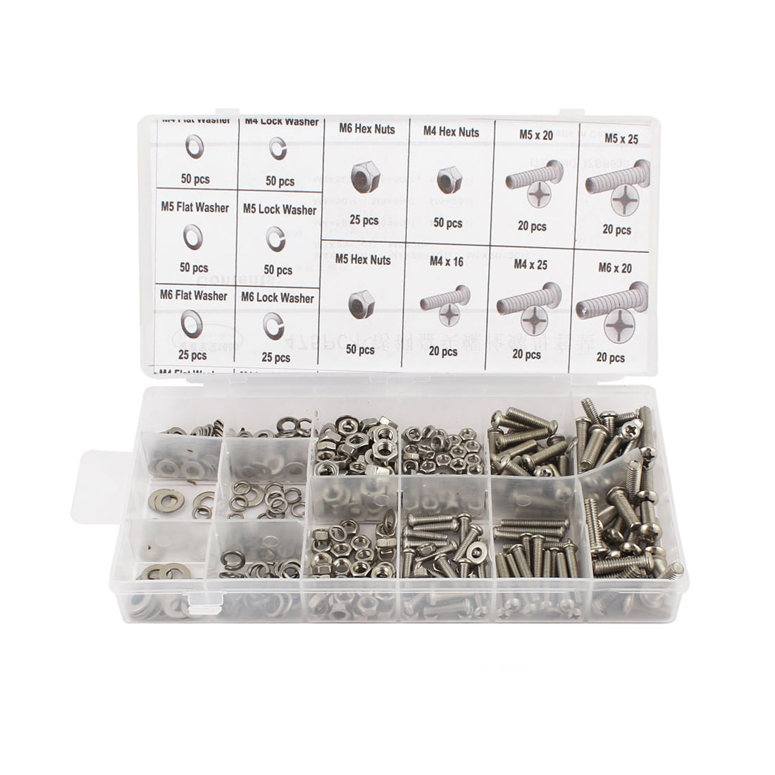 UNC Stainless Steel Bolt Nut Kit Bolts Nuts Washers also refill packs available