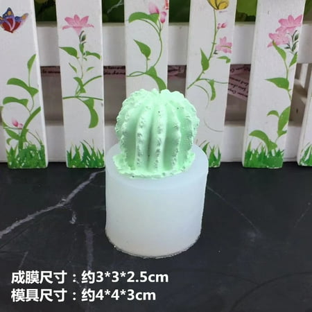 

RHOO Succulent plants flowers and plants sugar mousse cake decoration diy baking mold candle glue drop mold chocolate mold