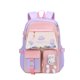 thumbnail image 2 of Mochila para Jardín Infantes Btafrte Bolso Escolar Princesa Dibujos Animados Regalos Xmax (púrpura S), 2 of 9