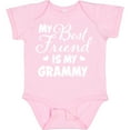 thumbnail image 3 of Inktastic My Best Friend is My Grammy with Hearts Boys or Girls Baby Bodysuit, 3 of 5